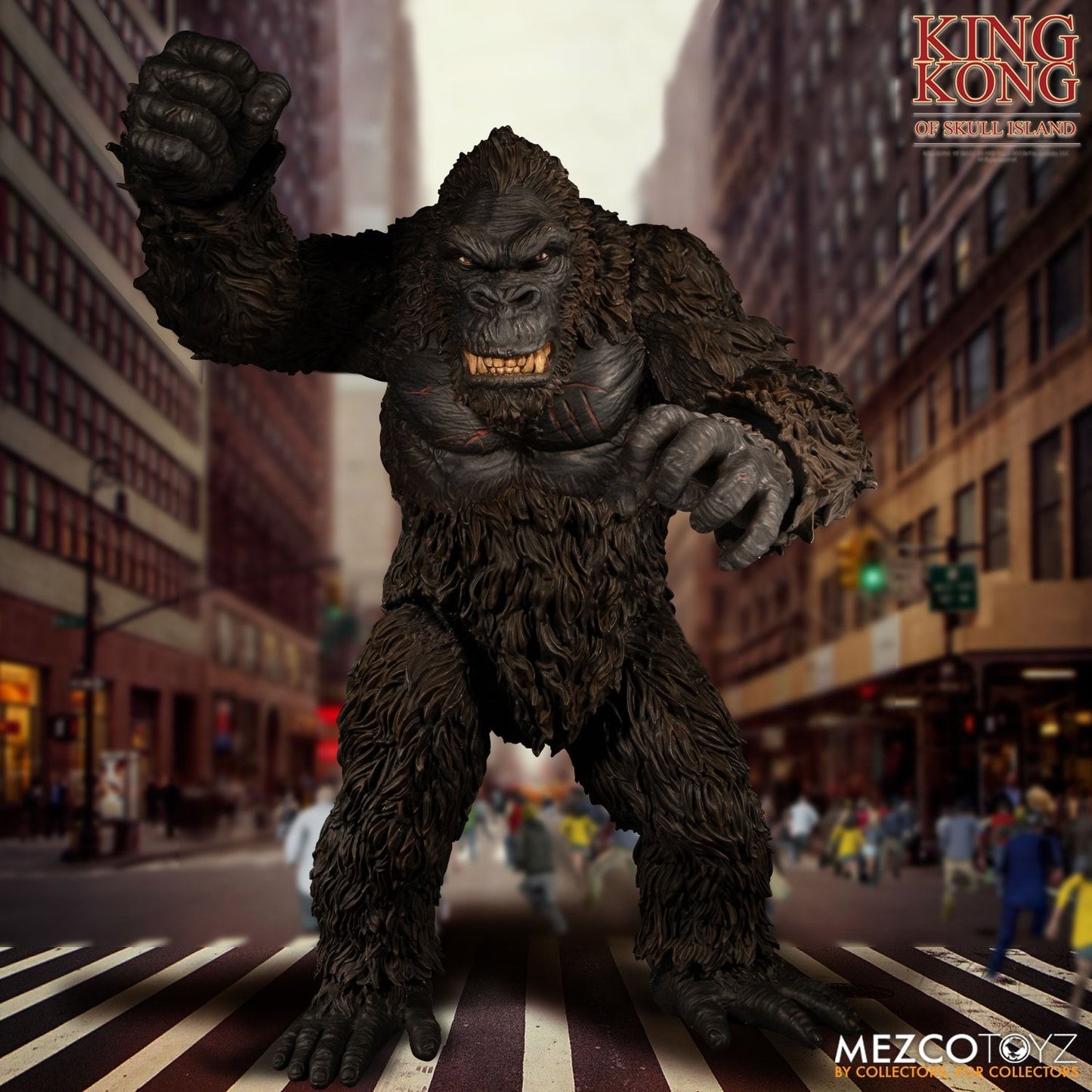 MEZCO 18" Action Figure Skull Island King Kong