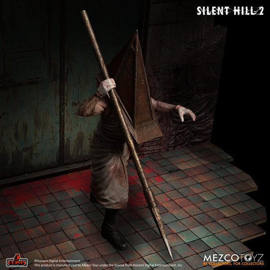 MEZCO 5 Points Deluxe Box Set Silent Hill Bubble Head Nurse & Red Pyramid Thing