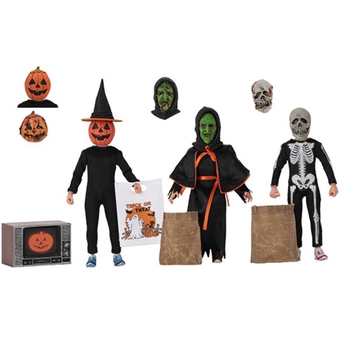 NECA 8" Scale Clothed Action Figure - 3 Pack Halloween 3: season of the Witch Trick or Treaters