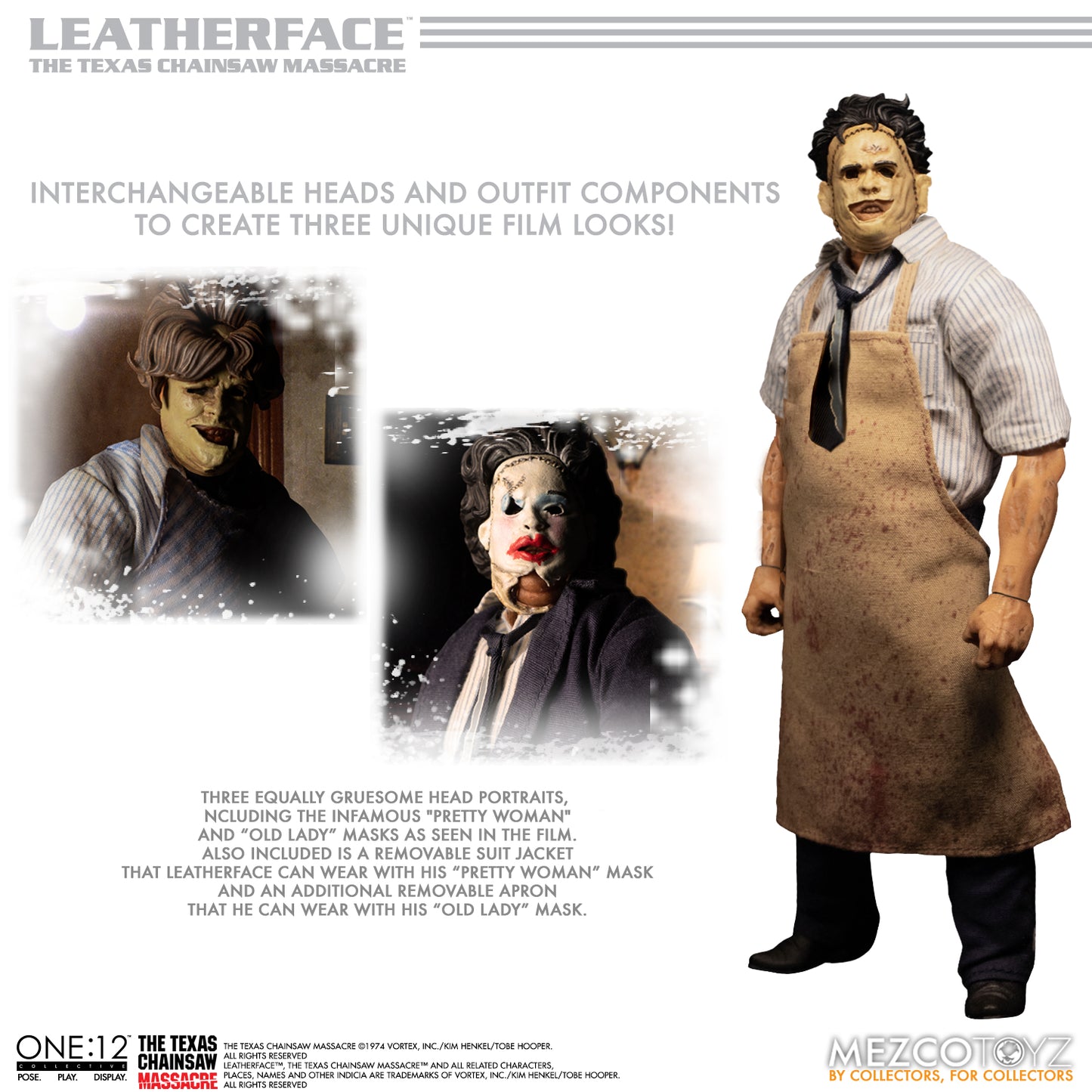 Mezco One:12 Collective Texas Chainsaw Massacre (1974) Leatherface