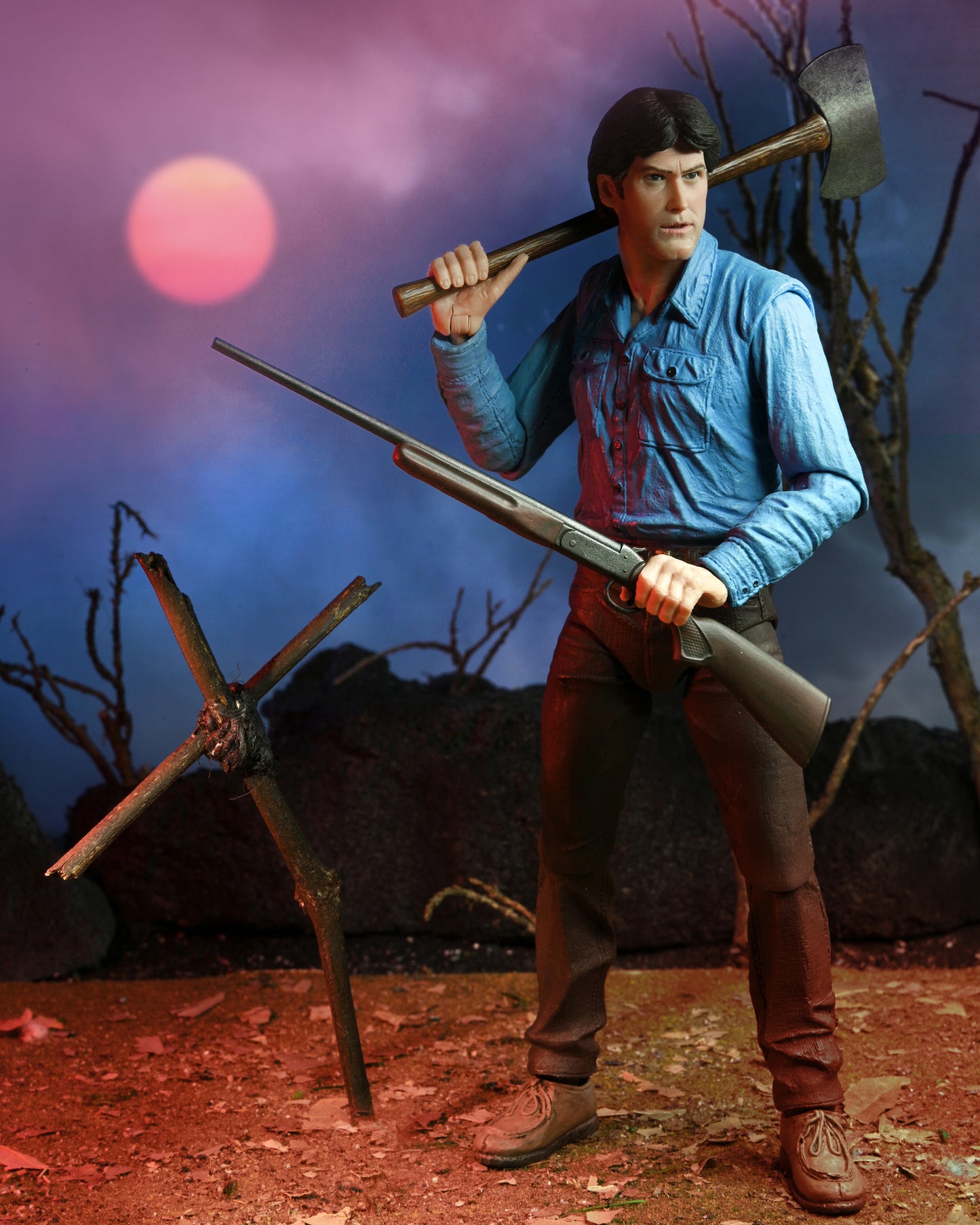 NECA 7" Scale Ultimate Action Figure Evil Dead 40th Anniversary Ash