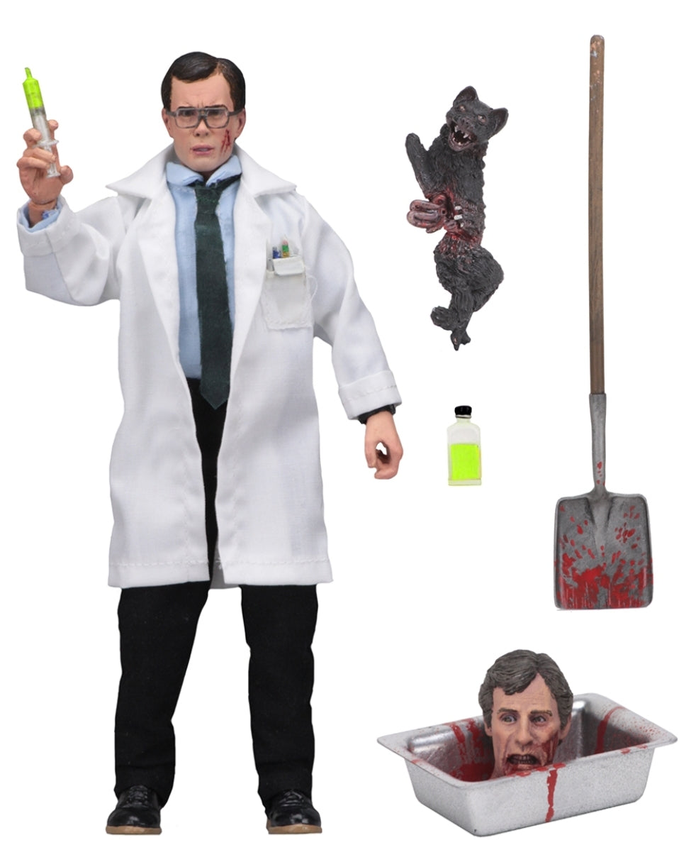 RE-ANIMATOR HERBERT WEST 8 INCH CLOTHED ACTION FIGURE