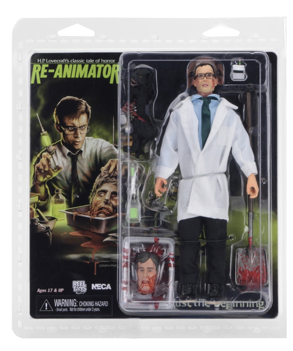 RE-ANIMATOR HERBERT WEST 8 INCH CLOTHED ACTION FIGURE