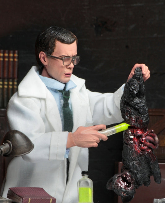 RE-ANIMATOR HERBERT WEST 8 INCH CLOTHED ACTION FIGURE