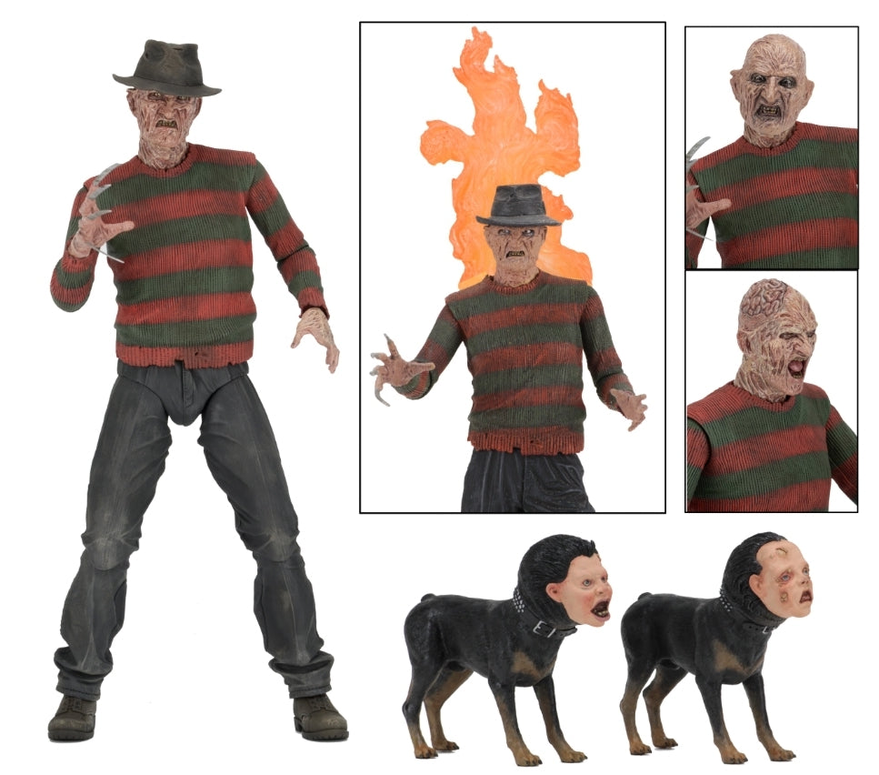 NIGHTMARE ON ELM STREET ULTIMATE PART 2 FREDDY 7 INCH SCALE ACTION FIGURE