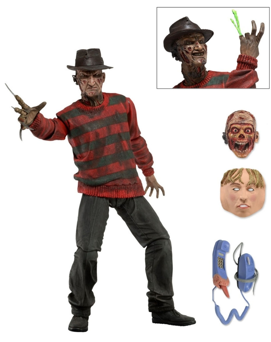 NIGHTMARE ON ELM STREET ULTIMATE 30TH ANNIVERSARY FREDDY 7 INCH SCALE ACTION FIGURE 