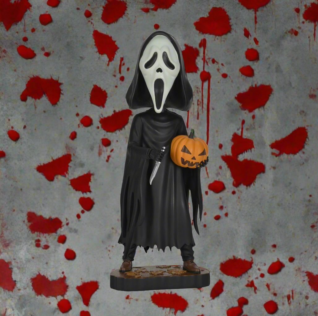 NECA Head Knocker Scream Ghostface with Pumpkin