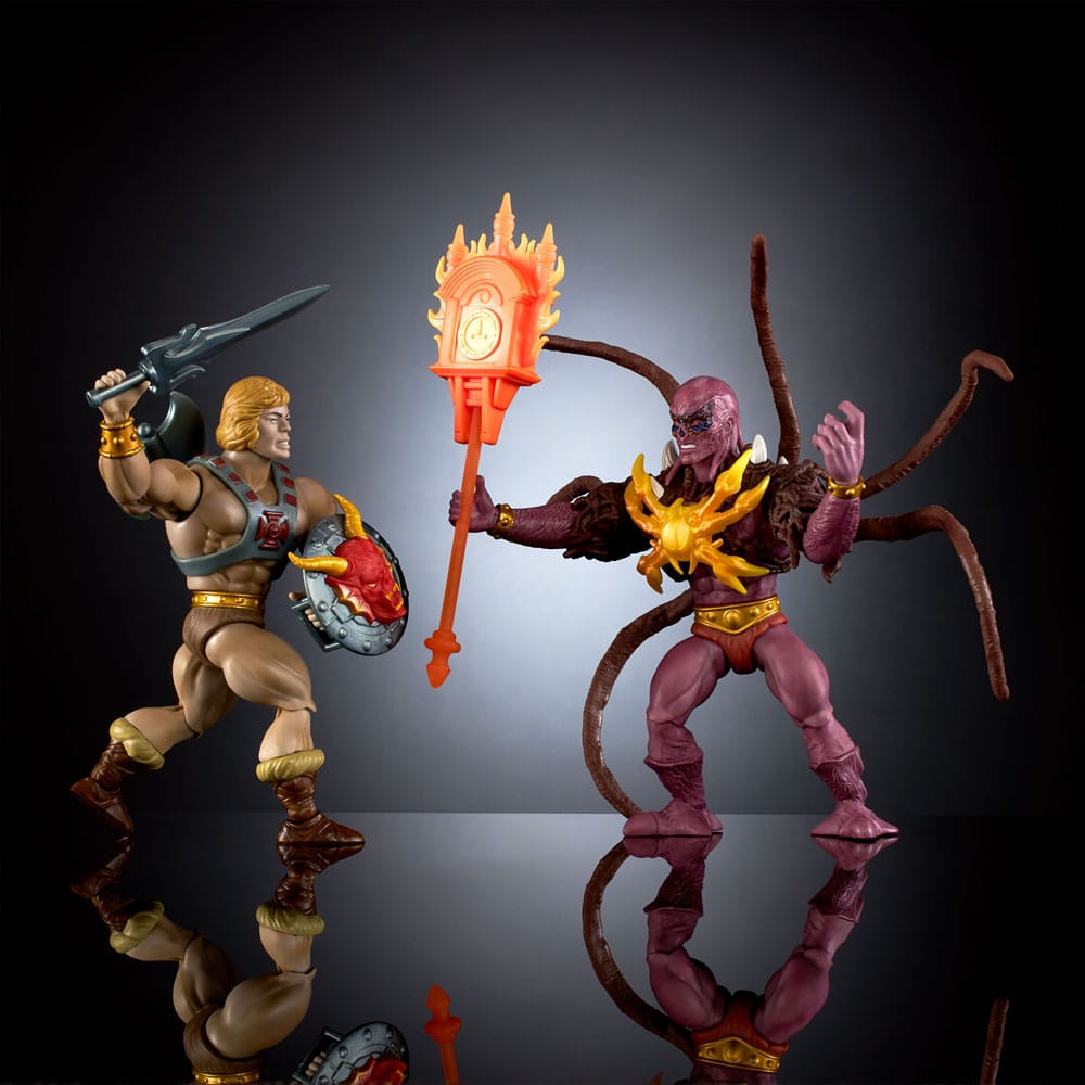 Pre Order Masters of the Universe x Stranger Things Origins Action Figure 2-Pack He-Man & Vecna 14 cm