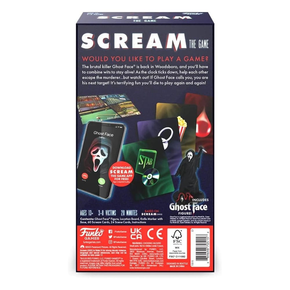 Scream: The Game Strategy game