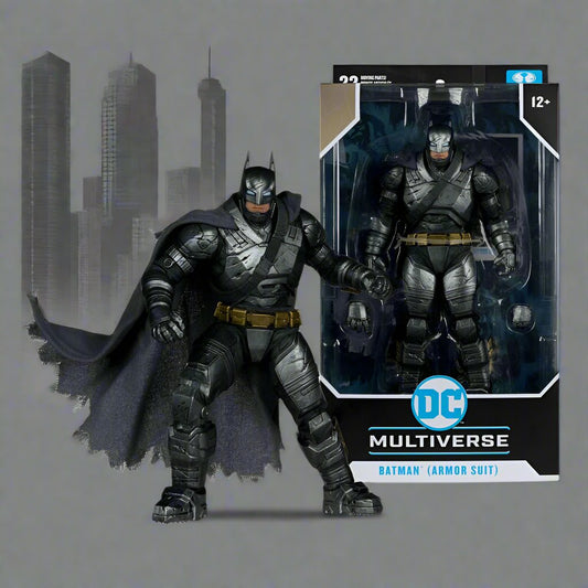 PRE ORDER Batman v Superman: Dawn of Justice DC Multiverse Action Figure Batman (Armor Suit) 19 cm