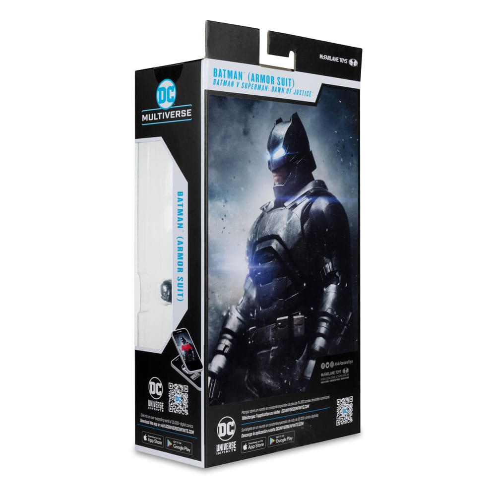 PRE ORDER Batman v Superman: Dawn of Justice DC Multiverse Action Figure Batman (Armor Suit) 19 cm