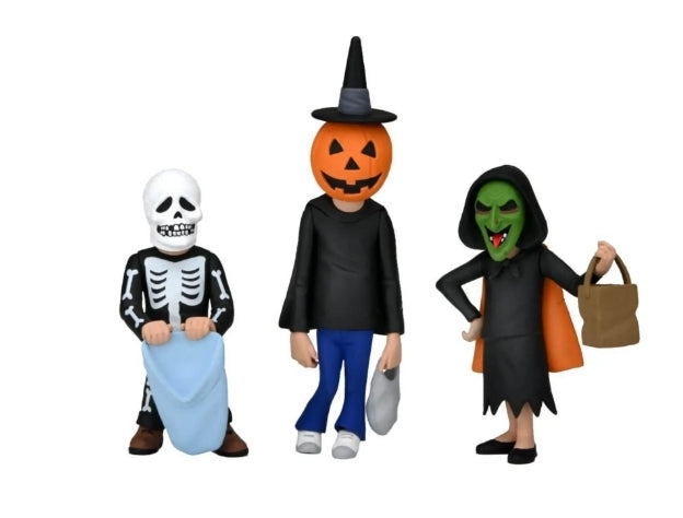 HALLOWEEN 3 SEASON OF THE WITCH TOONY TERRORS TRICK OR TREATERS 6 INCH SCALE ACTION FIGURE 3-PACK