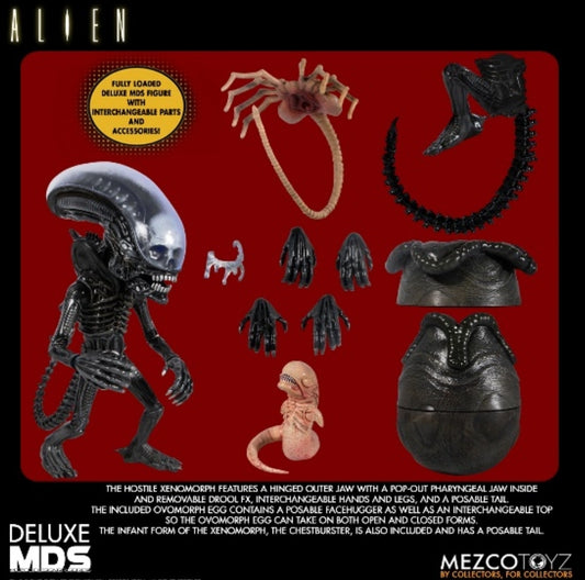 ALIEN DELUXE 6 INCH MEZCO DESIGNER SERIES (MDS) FIGURE